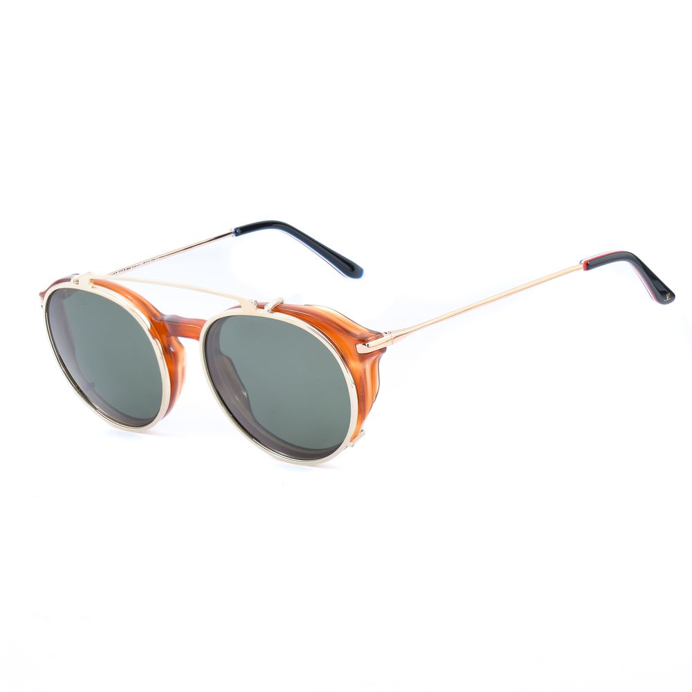 Vuarnet Brown Stainless Steel Frames for Elegant Eyewear