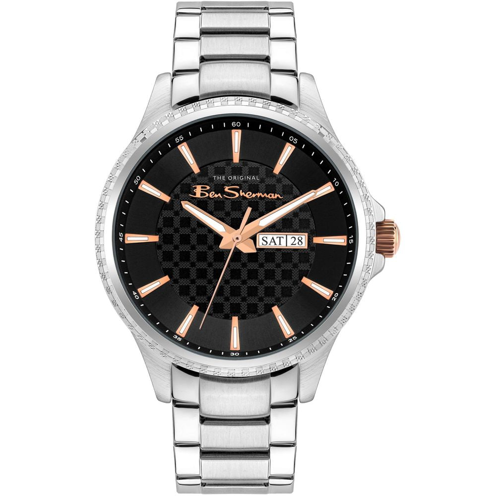 Ben Sherman Gray Stainless Steel Watch for Timeless Elegance