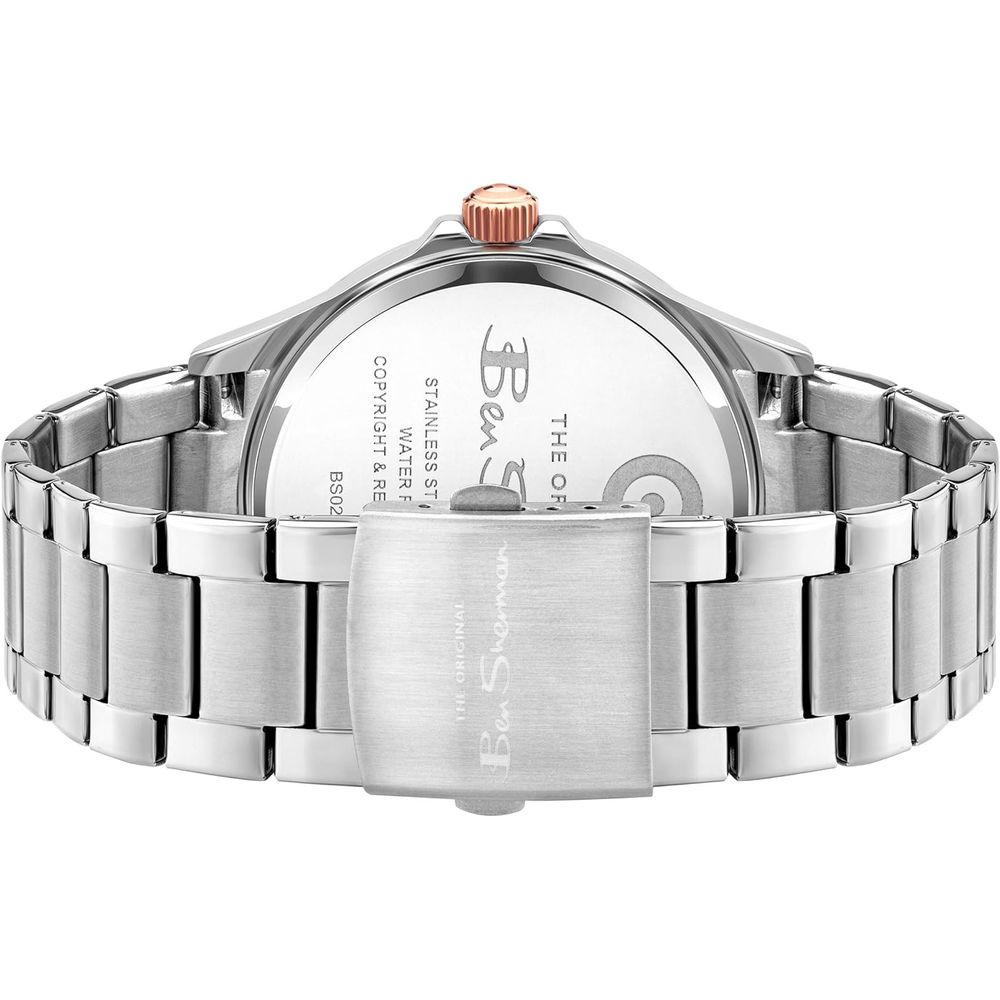 Ben Sherman Gray Stainless Steel Watch for Timeless Elegance