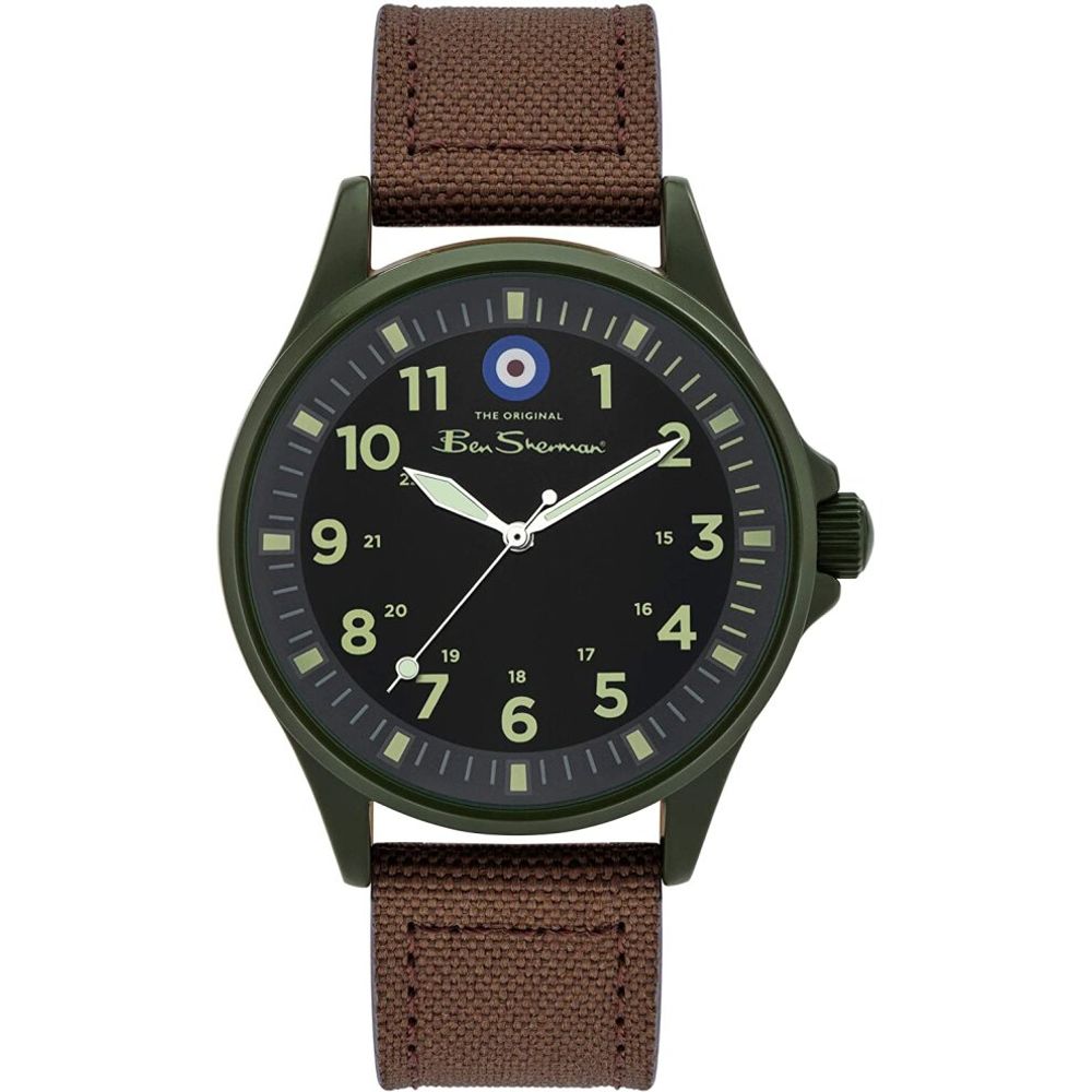 Ben Sherman Brown Leather Watch for Timeless Elegance