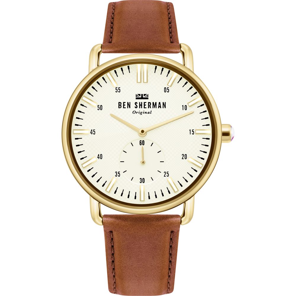 Ben Sherman Brown Leather Watch for Timeless Elegance