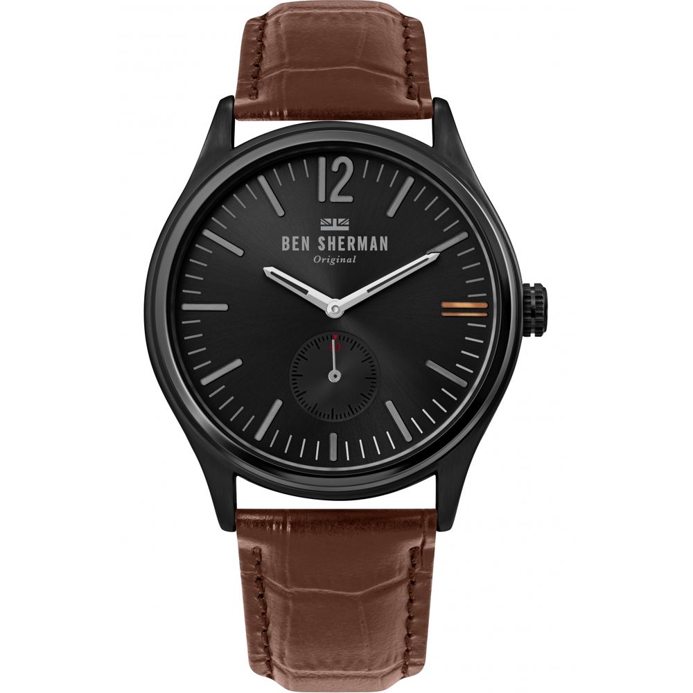Ben Sherman Brown Leather Watch with Elegant Design