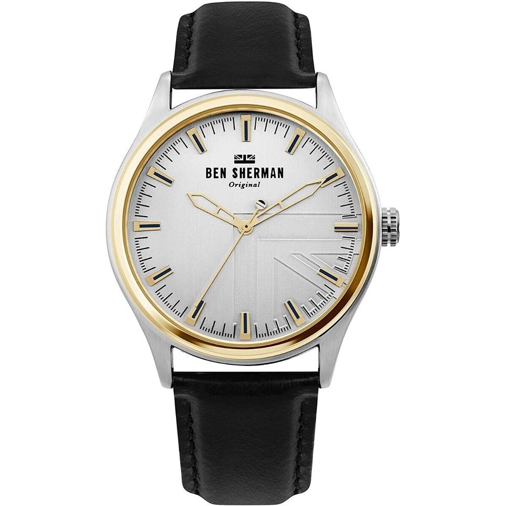 Ben Sherman Black Leather Watch - Timeless Luxury Timepiece