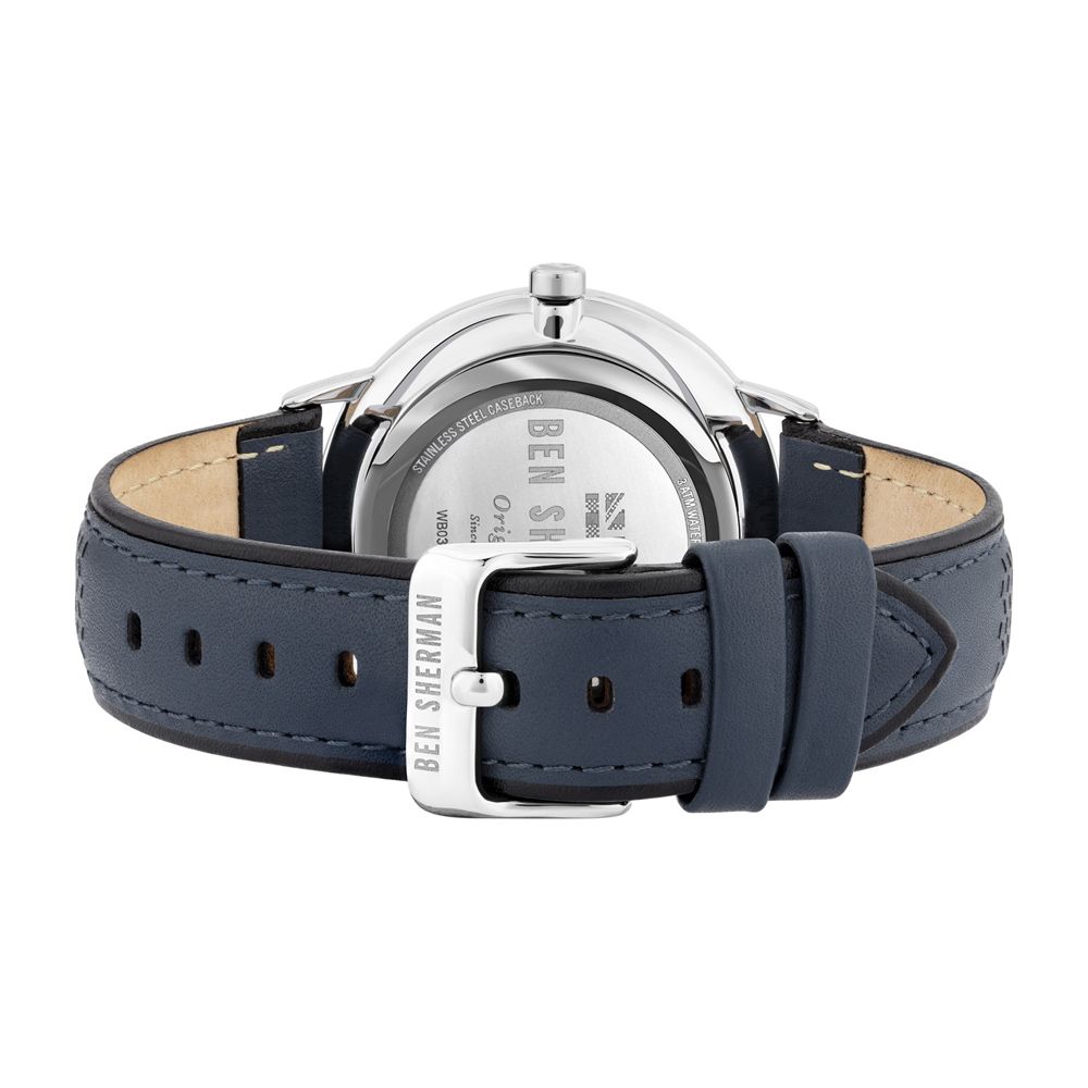 Ben Sherman Blue Leather Watch – Timeless Elegance Redefined
