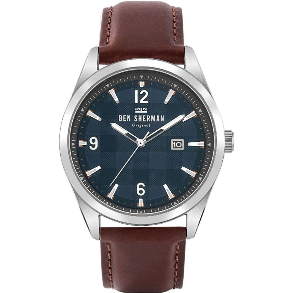 Ben Sherman Brown Leather Watch - Timeless Elegance Redefined