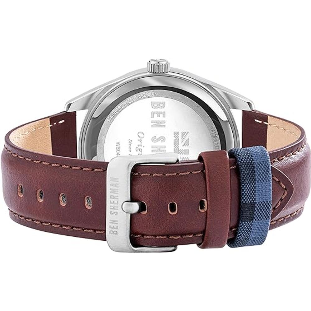 Ben Sherman Brown Leather Watch - Timeless Elegance Redefined