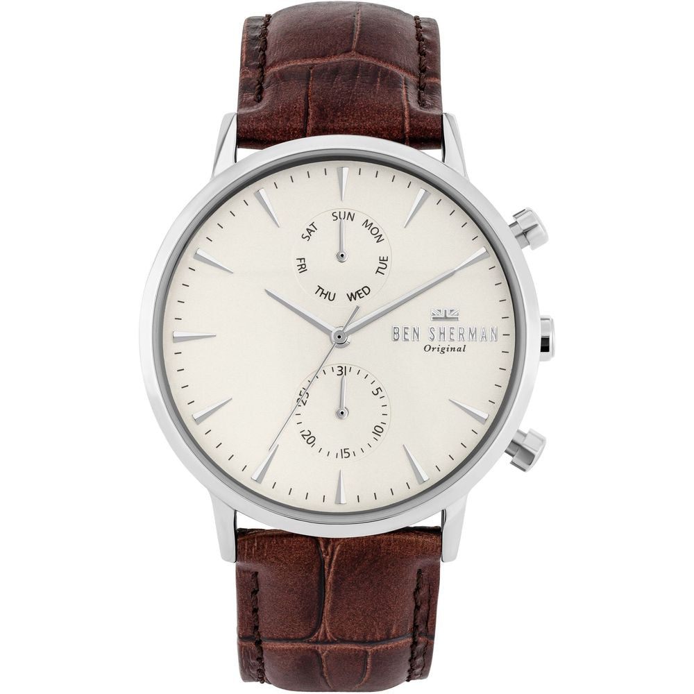 Ben Sherman Brown Leather Watch for Sophisticated Style