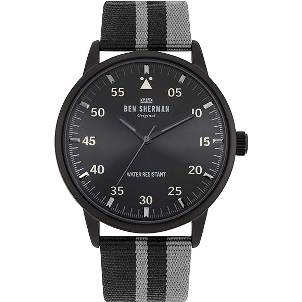 Ben Sherman Gray Fabric Watch - Timeless Elegance Redefined