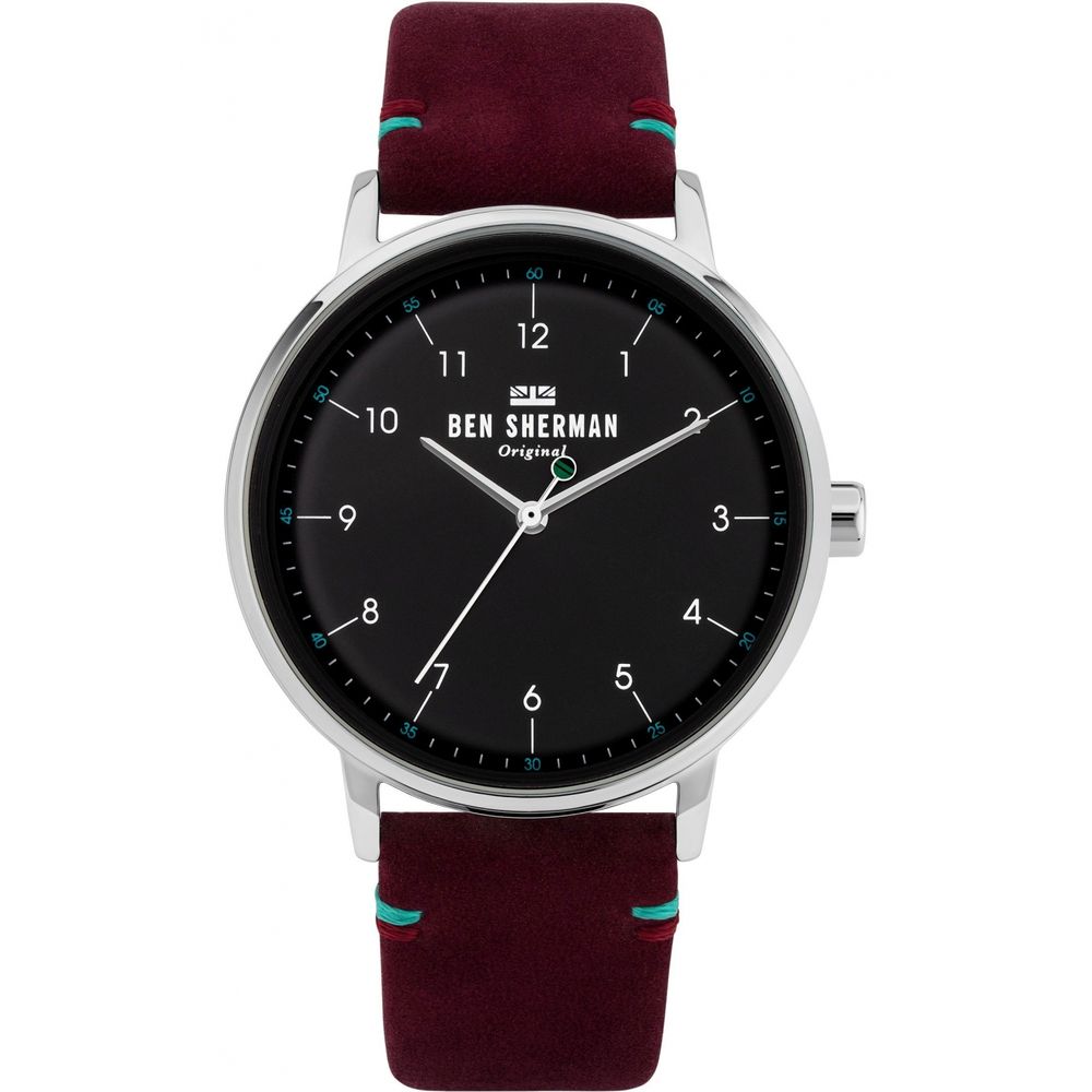 Ben Sherman Red Fabric Watch With Elegant Design