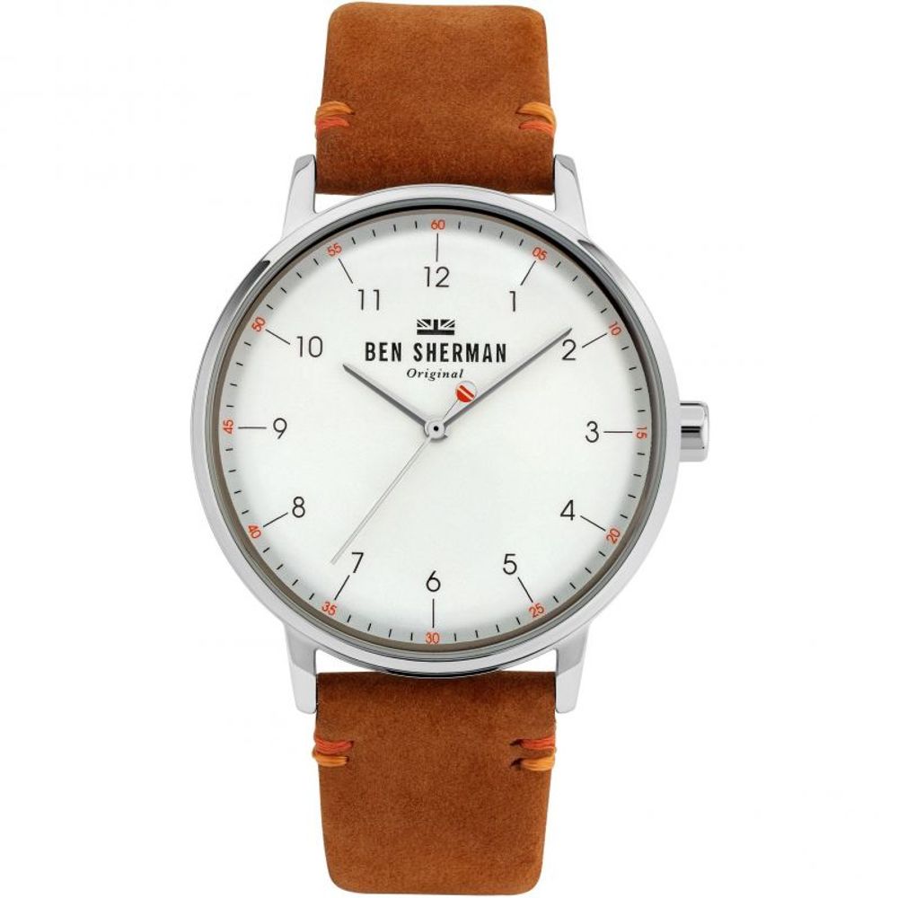 Ben Sherman Brown Fabric Watch for Sophisticated Style