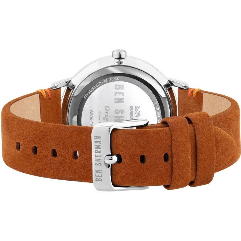 Ben Sherman Brown Fabric Watch for Sophisticated Style