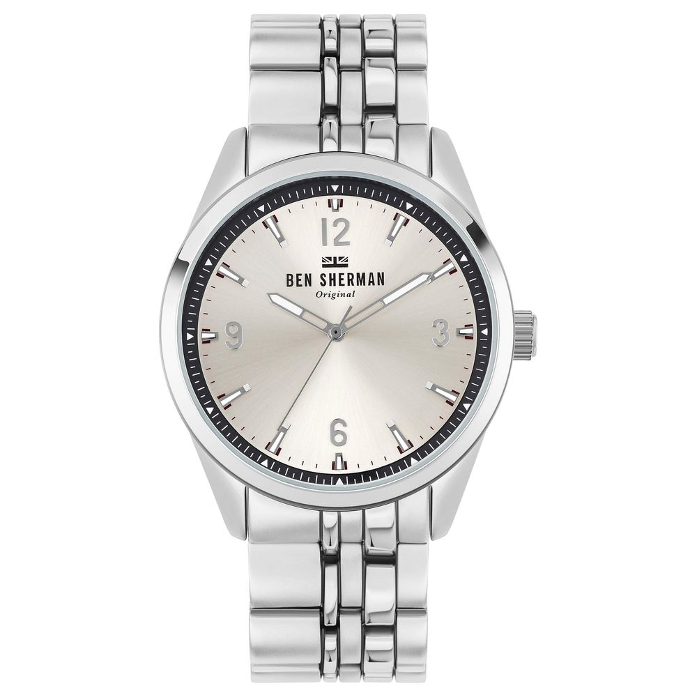 Ben Sherman Gray Stainless Steel Watch for Timeless Elegance