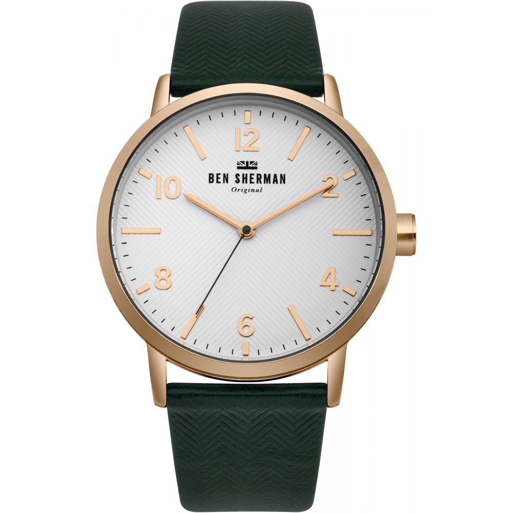 Ben Sherman Green Fabric Watch with Elegant Design