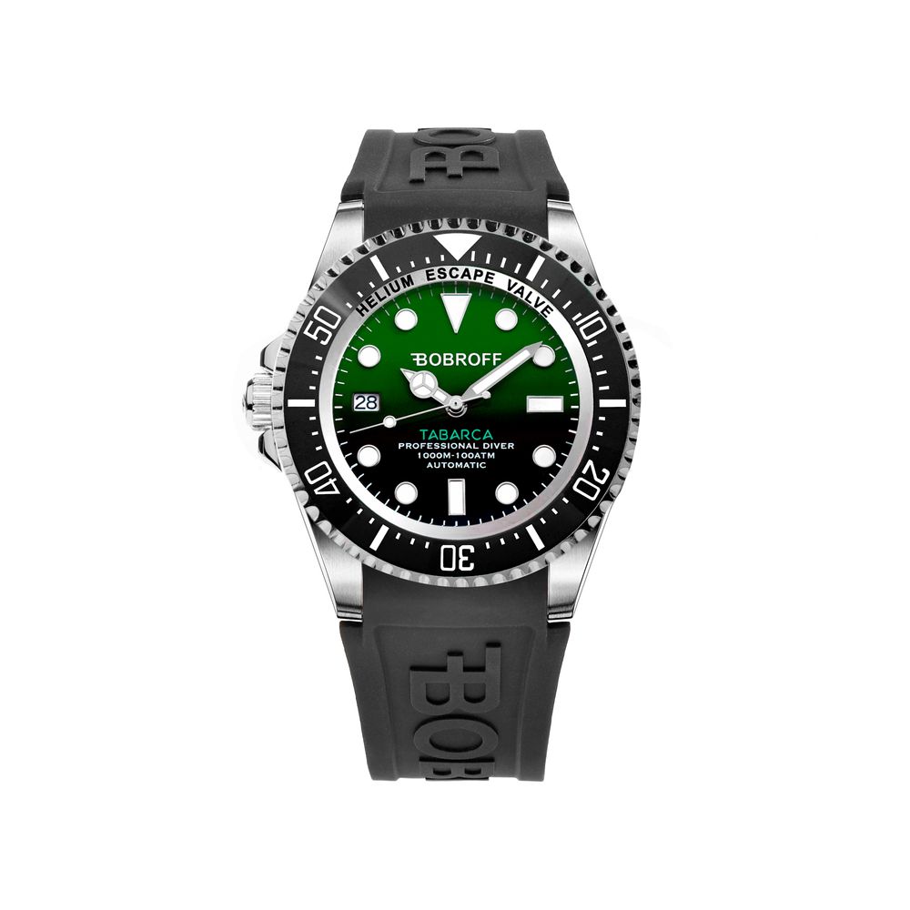 Bobroff Black Rubber Watch - Luxury Timepiece Redefined