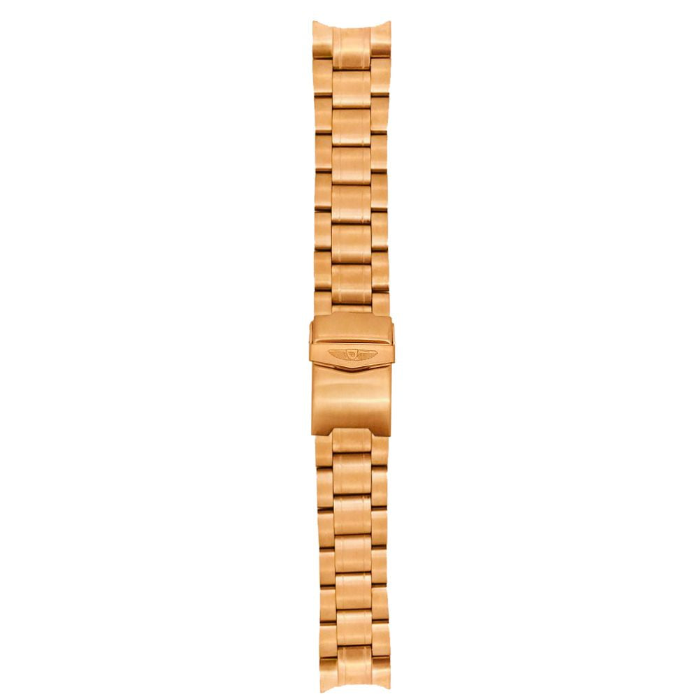 Bobroff Rose Gold Stainless Steel Watch Refined Elegance Redefined