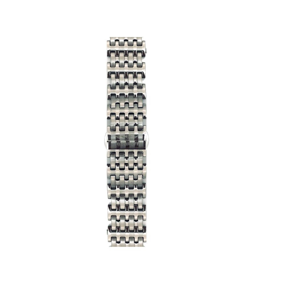 Bobroff Silver Steel Watch - Timeless Elegance Redefined