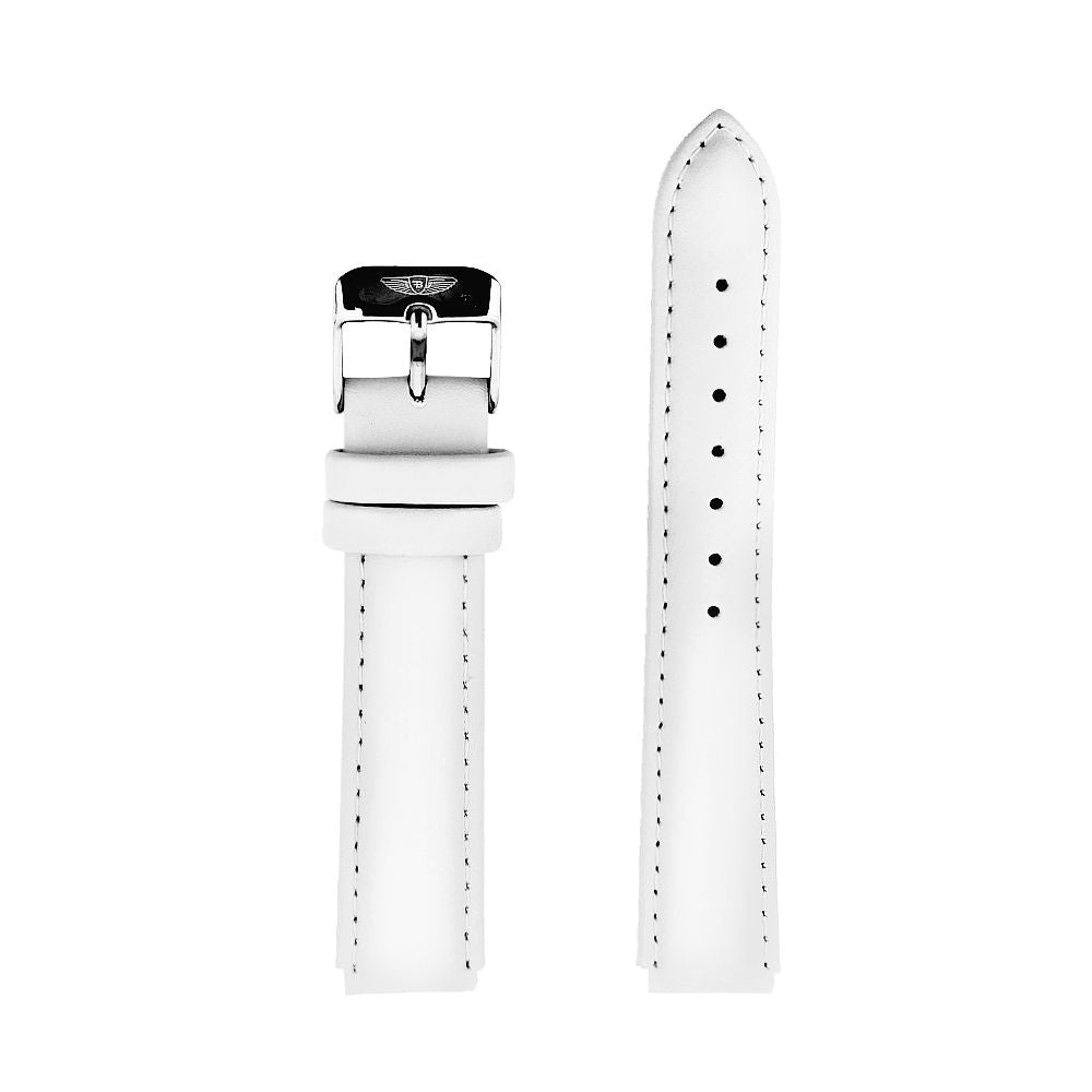 Bobroff White Leather Watch – Timeless Elegance Redefined