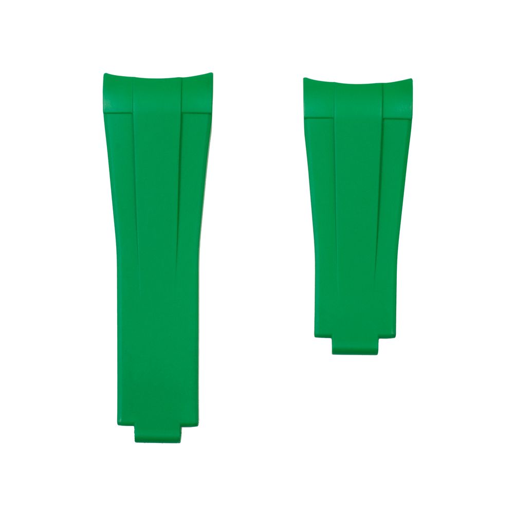 Bobroff Green Rubber Watch - Timeless Luxury Redefined