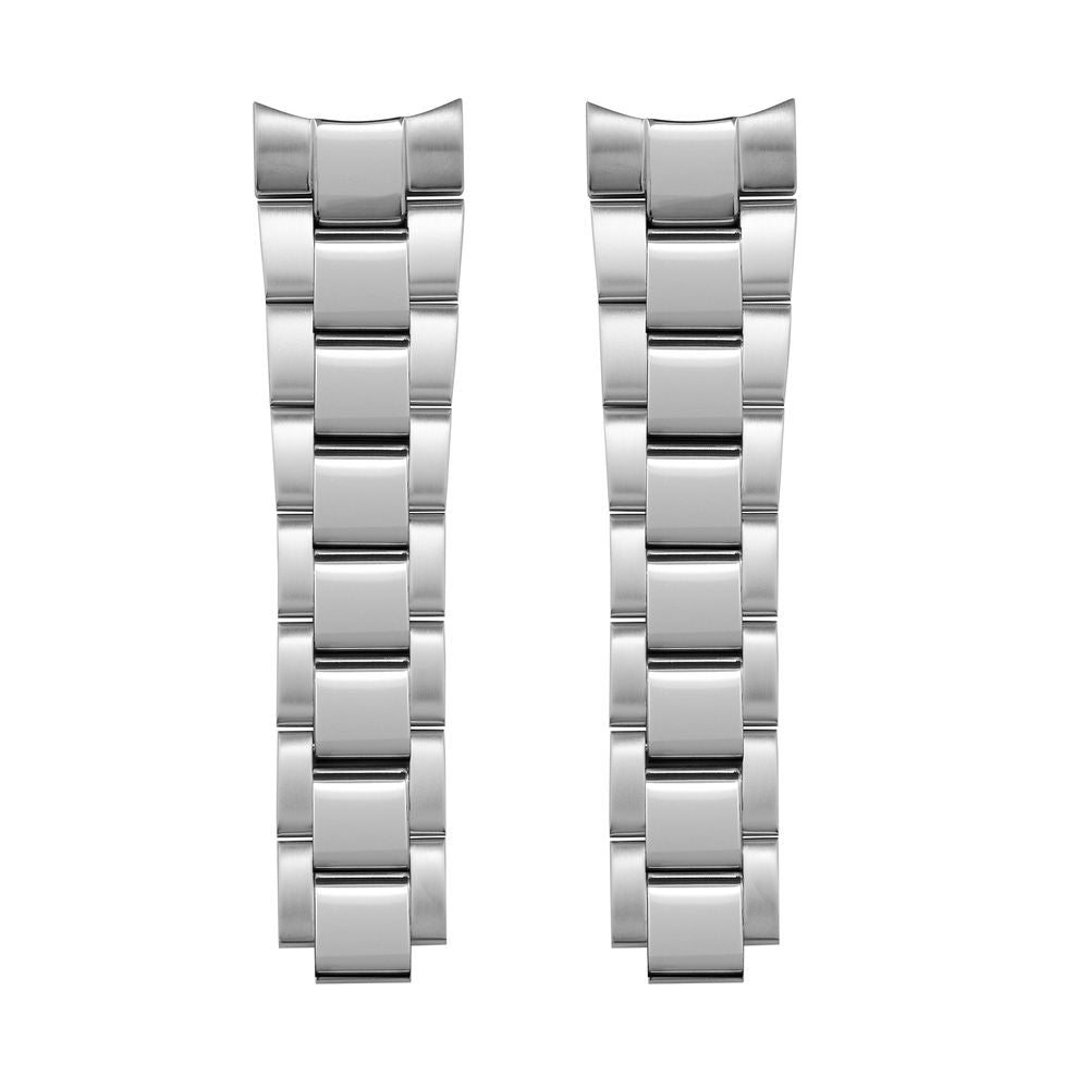 Bobroff Silver Stainless Steel Watch for Timeless Elegance