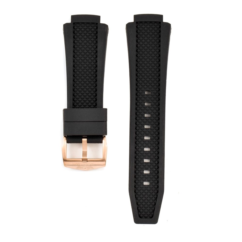 Bobroff Black Silicone Watch - Timeless Elegance Redefined