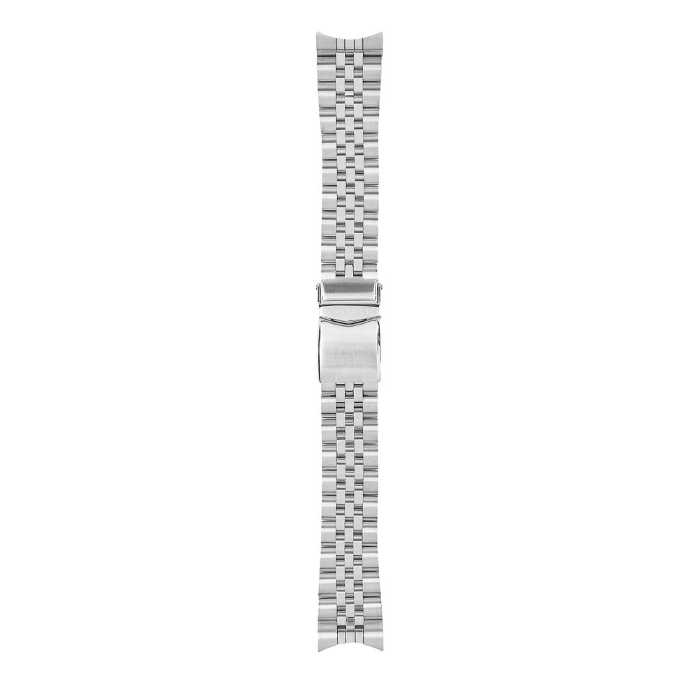 Bobroff Silver Stainless Steel Watch for Timeless Elegance