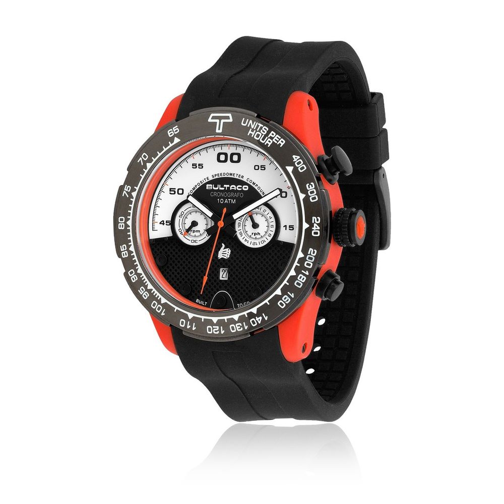 Bultaco Black Rubber Watch: Timeless Luxury Redefined