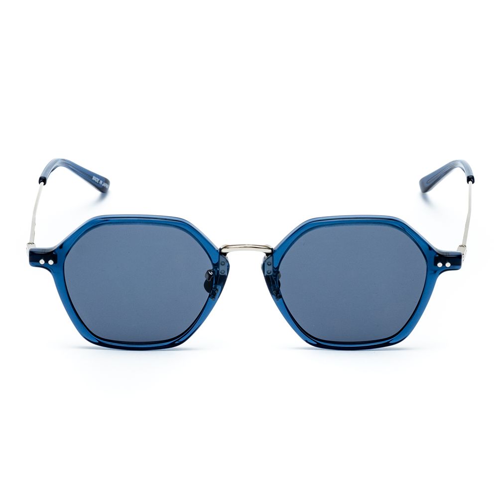 Belstaff Blue Titanium Sunglasses for Timeless Elegance