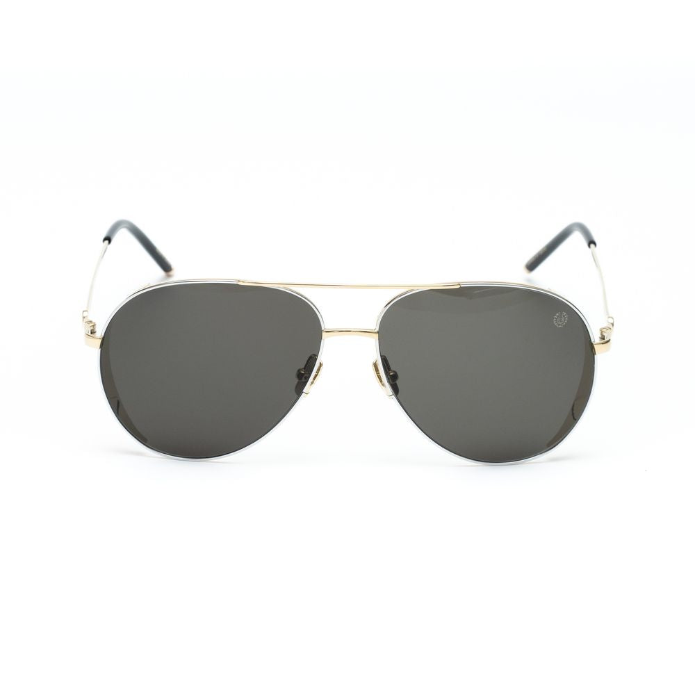 Belstaff Gold Titanium Sunglasses for Timeless Elegance