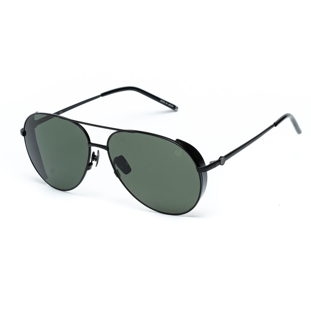 Belstaff Black Titanium Sunglasses for Timeless Sophistication