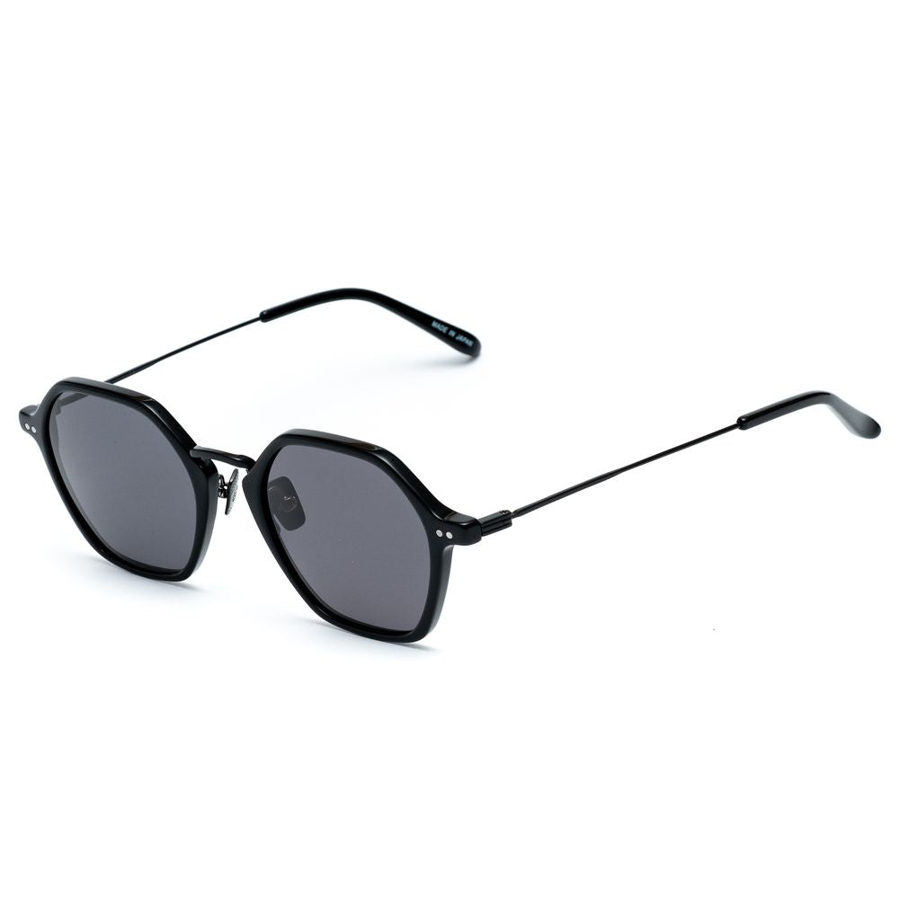 Belstaff Black Acetate Sunglasses for Timeless Elegance