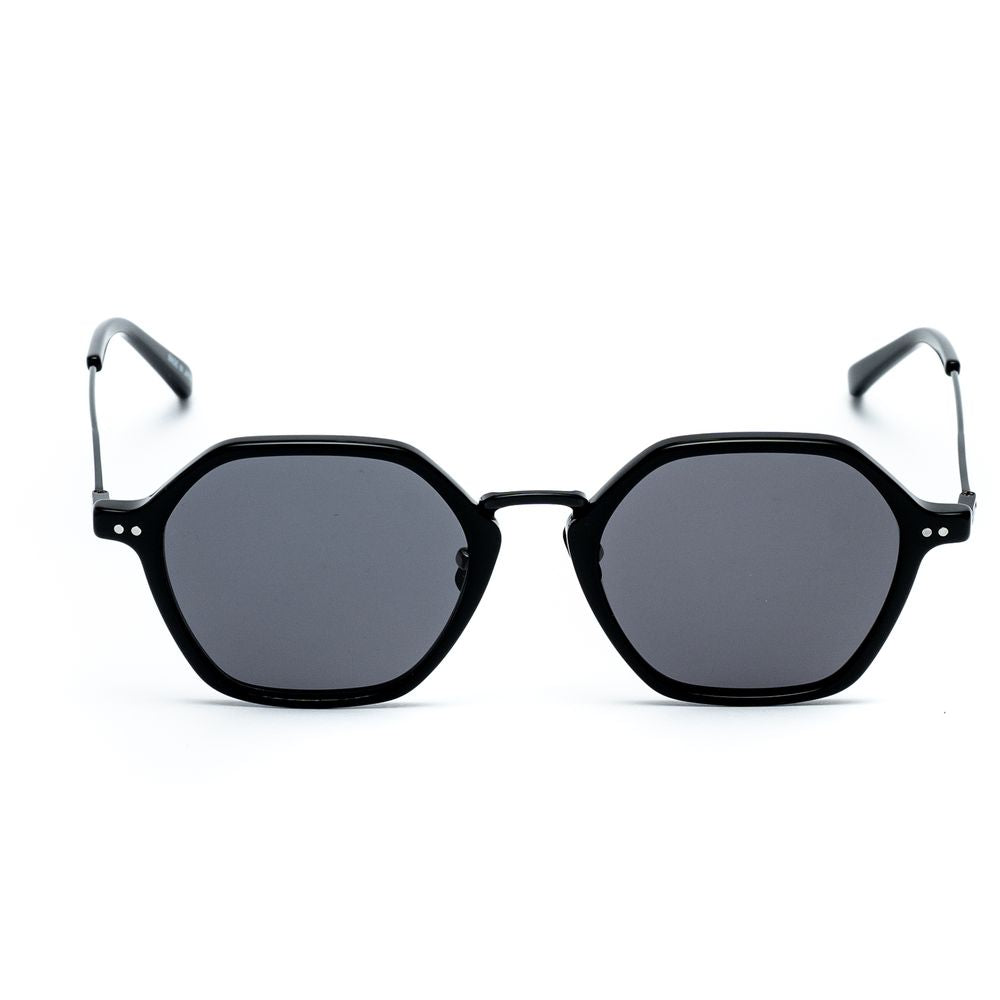 Belstaff Black Acetate Sunglasses for Timeless Elegance