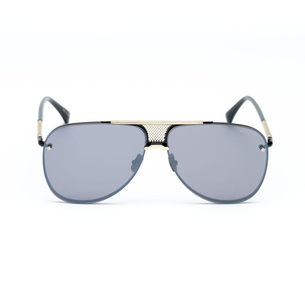 Belstaff Black Titanium Sunglasses for Timeless Elegance