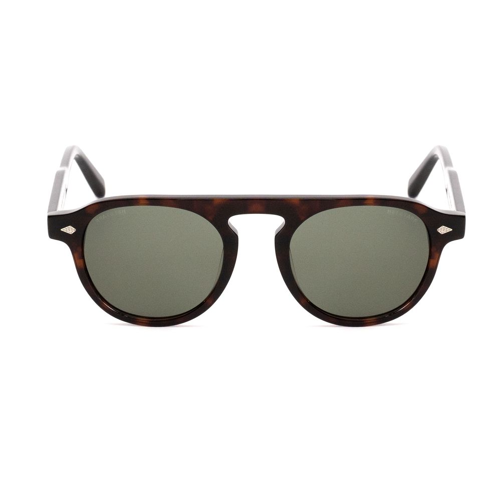 Belstaff Brown Acetate Sunglasses with Timeless Elegance