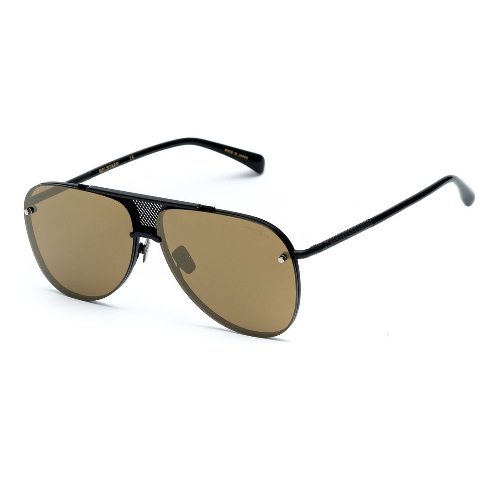 Belstaff Black Titanium Sunglasses with Premium Craftsmanship