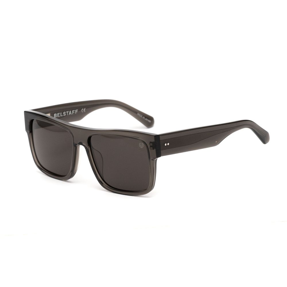 Belstaff Gray Acetate Sunglasses for Timeless Elegance