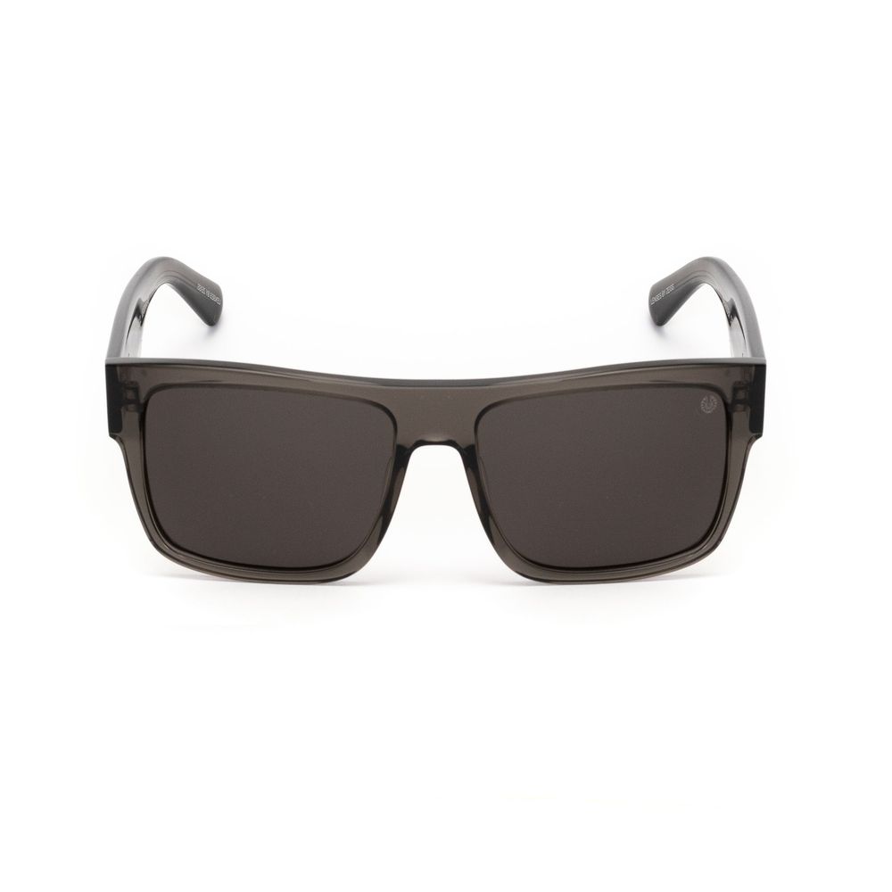 Belstaff Gray Acetate Sunglasses for Timeless Elegance
