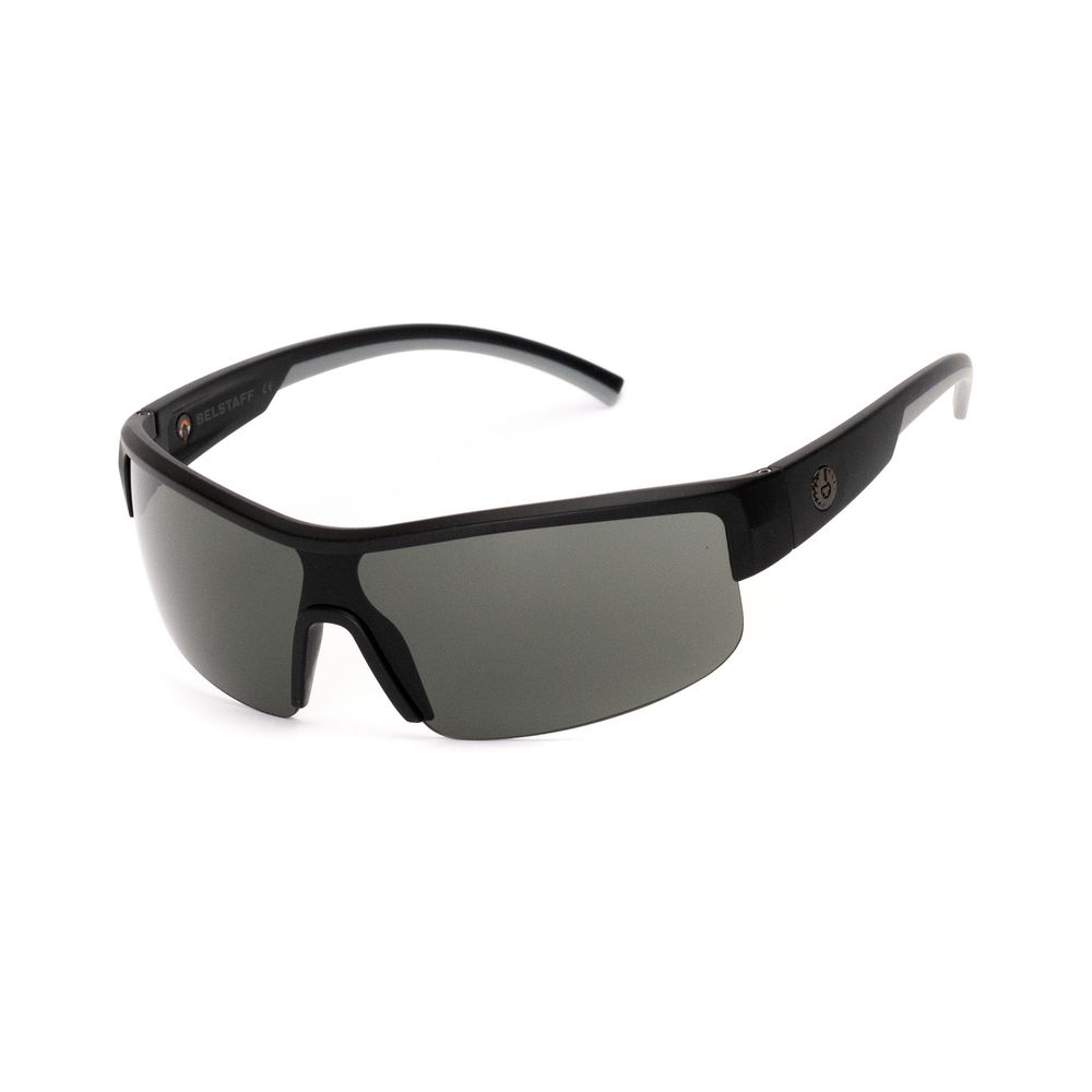 Belstaff Black Resin Sunglasses for Timeless Elegance