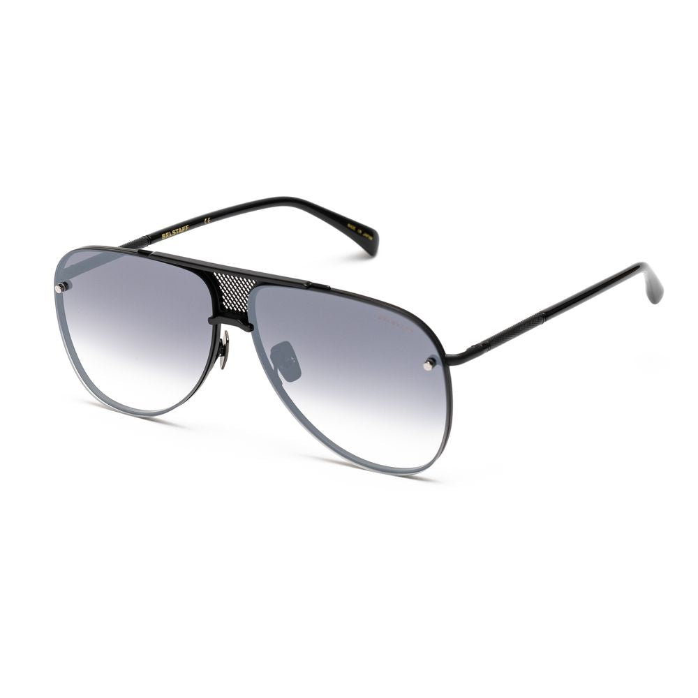 Belstaff Black Titanium Sunglasses for Timeless Elegance