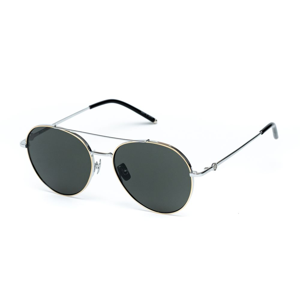 Belstaff Gray Titanium Sunglasses for Timeless Elegance