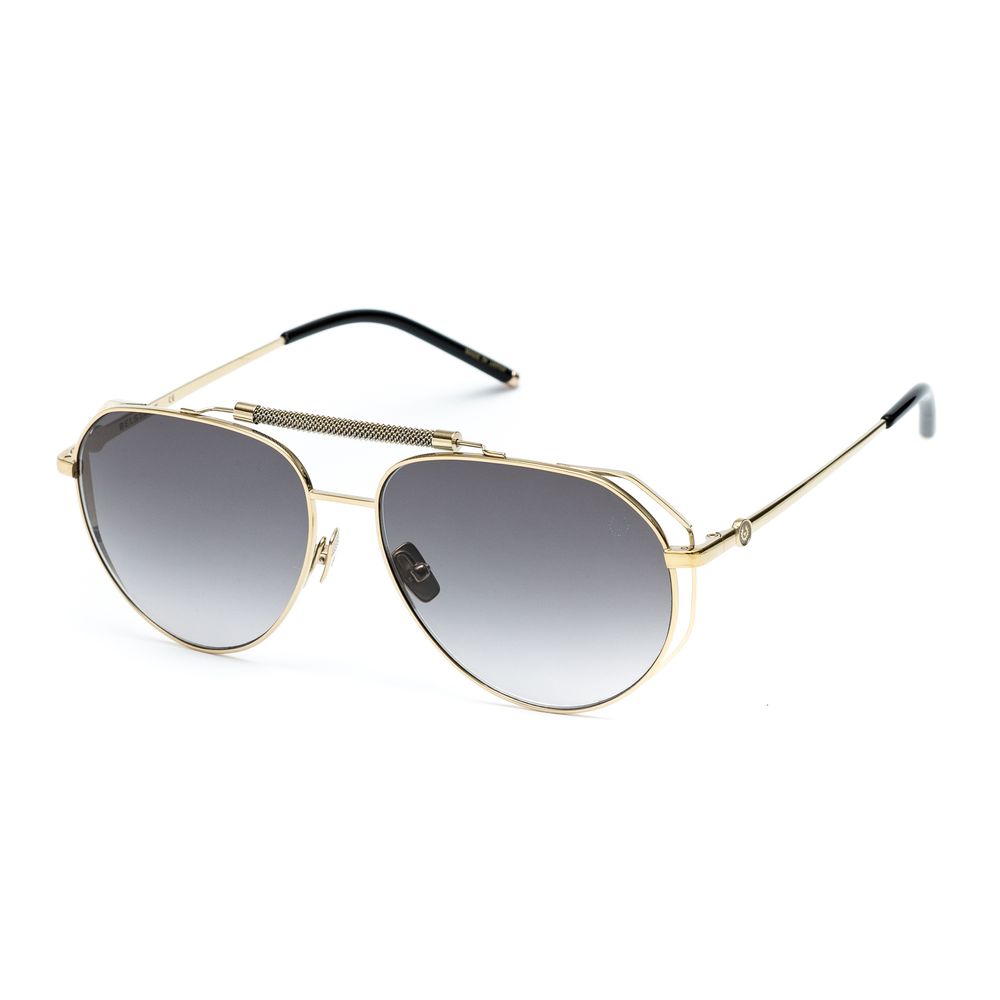 Belstaff Gold Titanium Sunglasses With Exquisite Craftsmanship