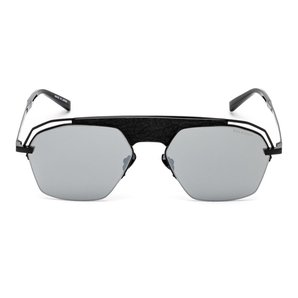 Belstaff Black Titanium Sunglasses - Timeless Elegance