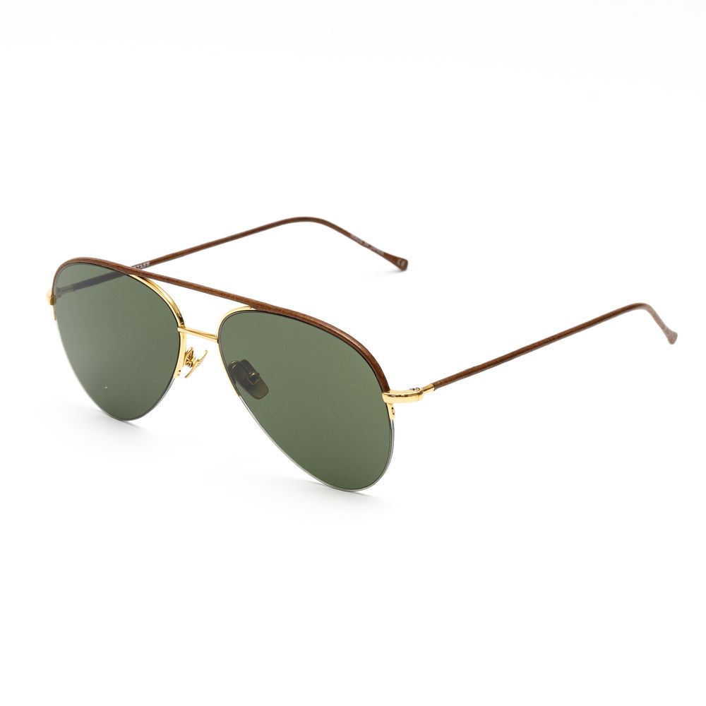 Belstaff Brown Titanium Sunglasses for Timeless Elegance