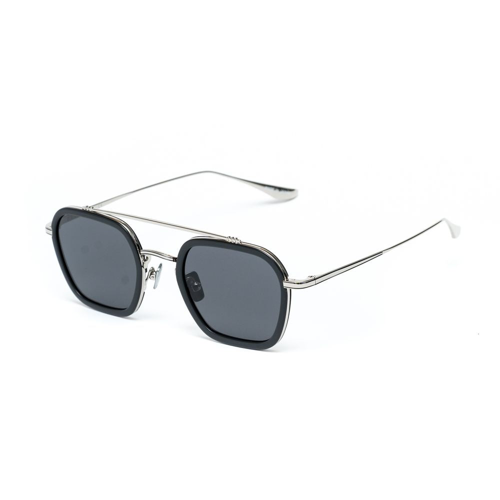 Belstaff Gray Titanium Sunglasses for Timeless Elegance