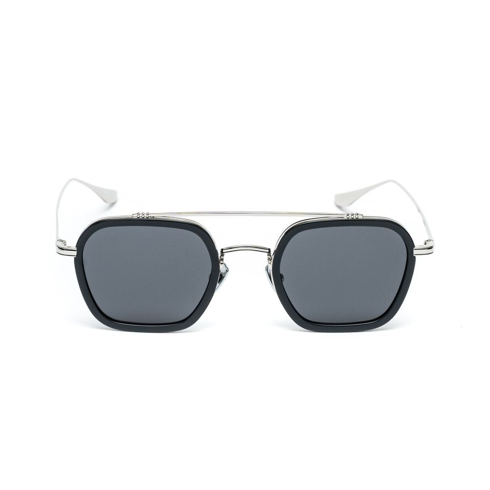 Belstaff Gray Titanium Sunglasses for Timeless Elegance