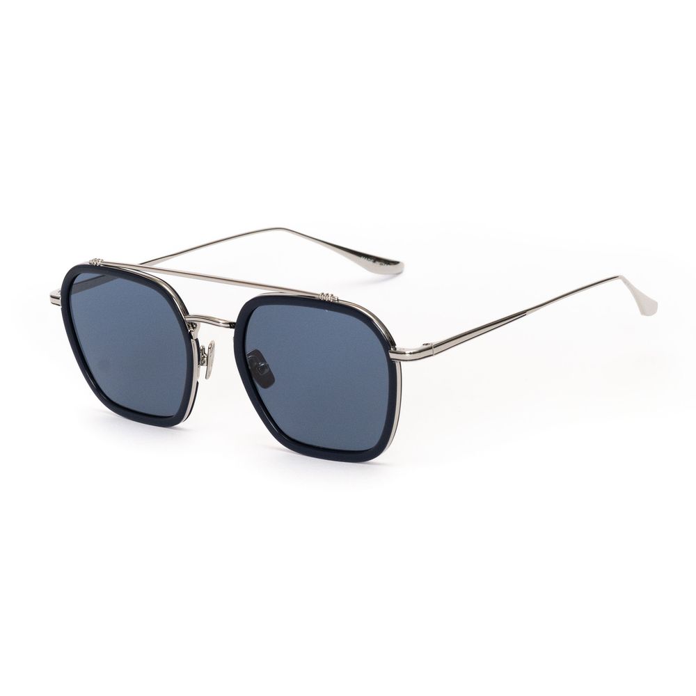 Belstaff Gray Stainless Steel Sunglasses for Timeless Elegance