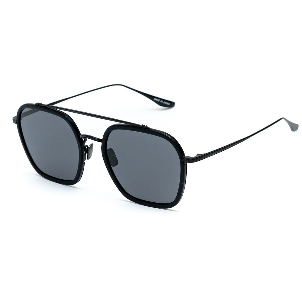 Belstaff Black Titanium Sunglasses with Innovative Design
