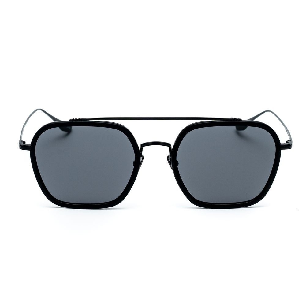 Belstaff Black Titanium Sunglasses with Innovative Design