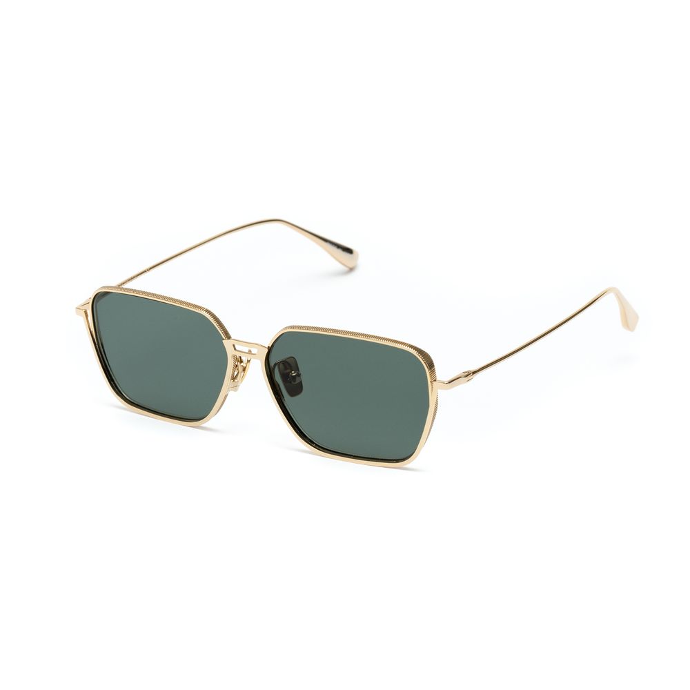Belstaff Gold Stainless Steel Sunglasses for Timeless Elegance