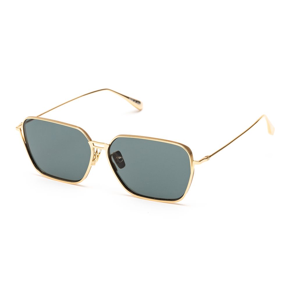Belstaff Gold Stainless Steel Sunglasses with Luxurious Finish