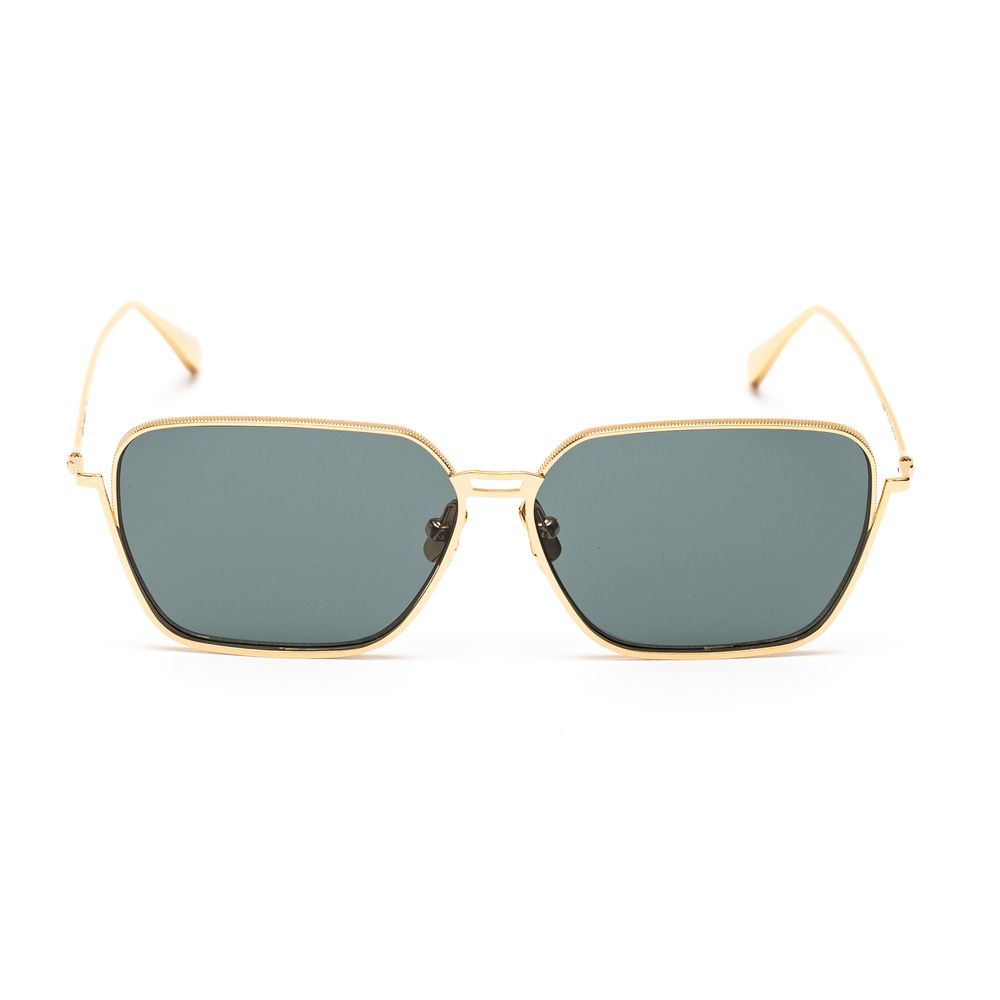 Belstaff Gold Stainless Steel Sunglasses with Luxurious Finish